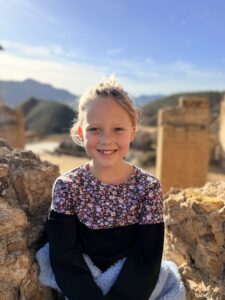 Mijnlandschap en ruïnes bij Mazarrón